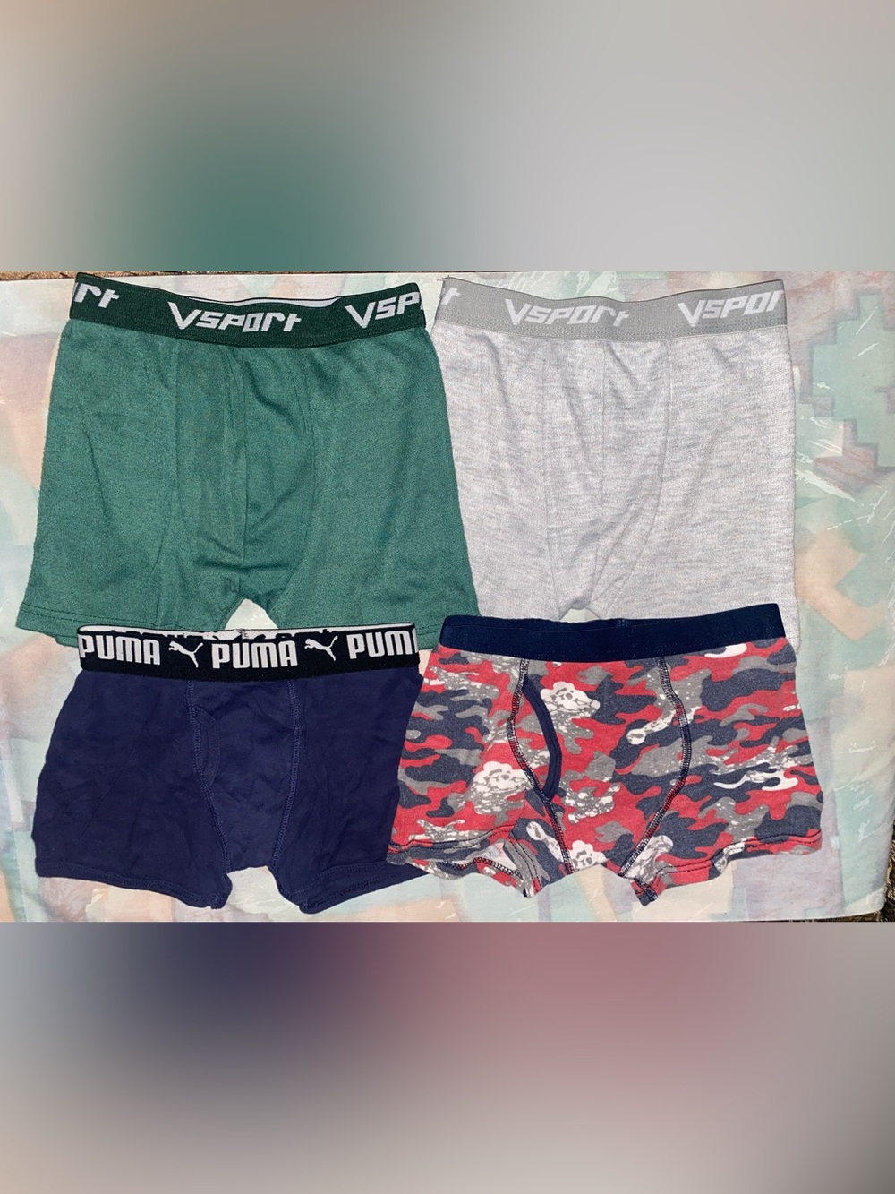 Size S/M Boys’ Boxers Puma and VSPORT
